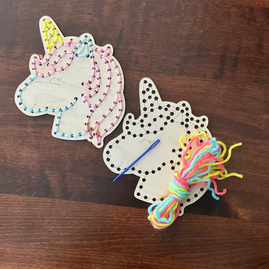 Unicorn Yarn Kit Embroidery